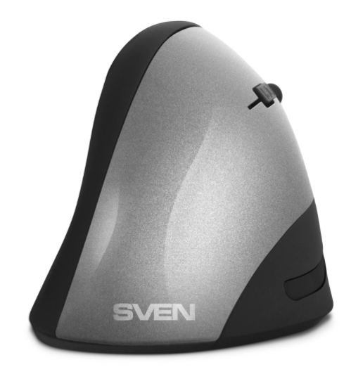 Беспроводная вертикальная мышь SVEN RX-580SW USB 800/1200/1600dpi gray Беспроводная вертикальная мышь SVEN RX-580SW USB 800/1200/1600dpi gray