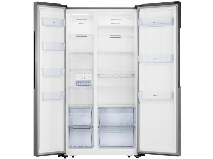 Холодильник Gorenje NRS9181MX серый