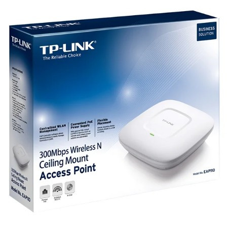 Точка доступа TP-LINK EAP110 N300 Потолочная точка доступа Wi-Fi