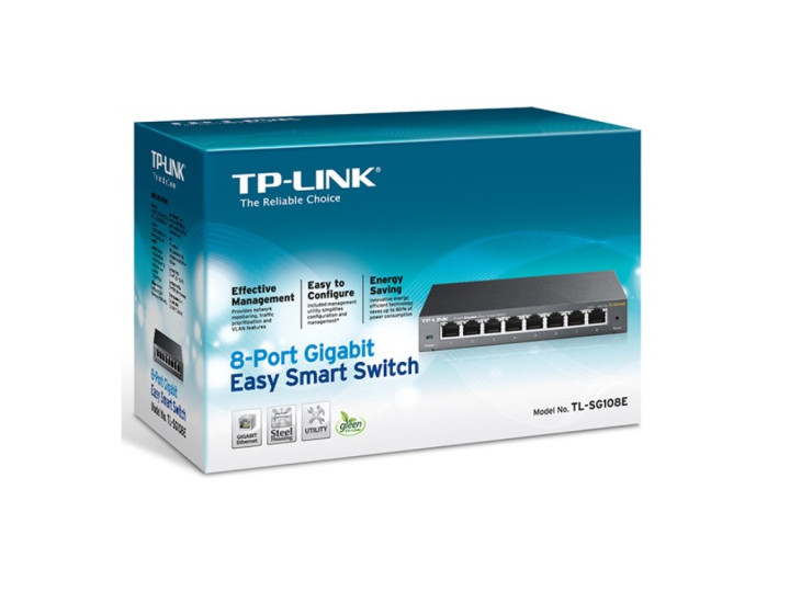 Коммутатор TP-LINK TL-SG108E Easy Smart