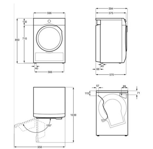 Сушильная машина Electrolux EW6C527PP Сушильная машина Electrolux EW6C527PP