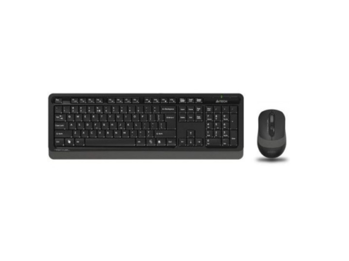 Комплект клавиатура+мышь проводная A4Tech Fstyler FG1010 серый