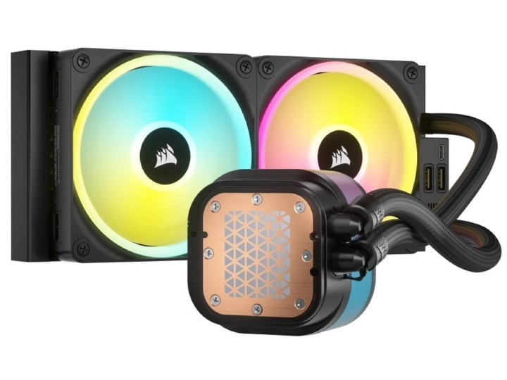 СВО для процессора CORSAIR iCUE LINK H100i RGB