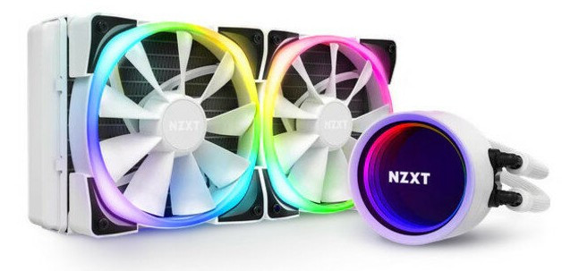 СВО для процессора NZXT Kraken X53 RGB белая