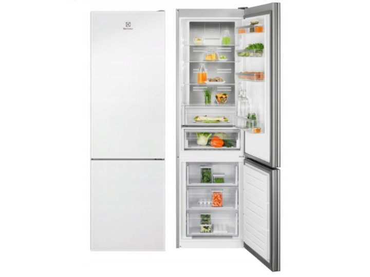Холодильник Electrolux LNT7ME34G1 NoFrost белое стекло