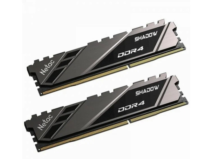 Оперативная память DDR4 32GB (2x16Gb KIT) 3200Mhz Netac Shadow II NTSWD4P32DP-32K