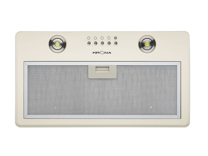 Встраиваемая вытяжка Krona RUNA 600 ivory PB Встраиваемая вытяжка Krona RUNA 600 ivory PB