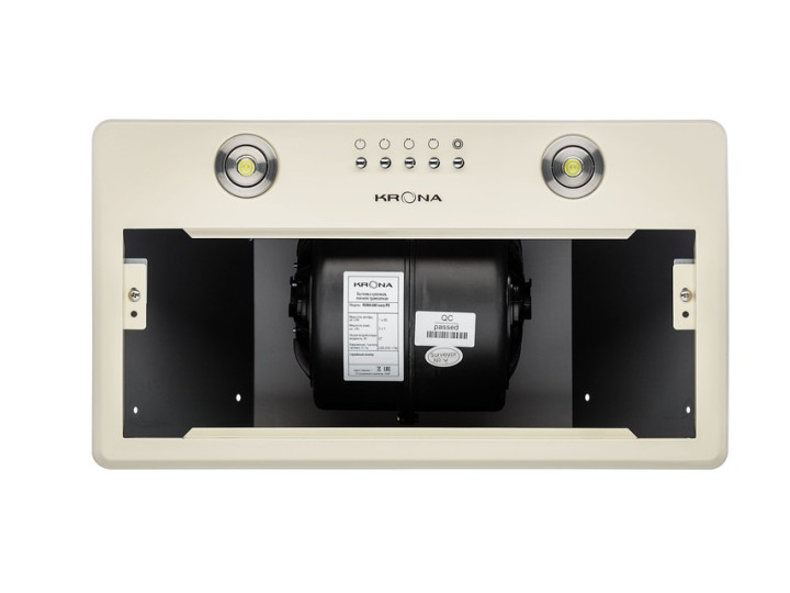 Встраиваемая вытяжка Krona RUNA 600 ivory PB Встраиваемая вытяжка Krona RUNA 600 ivory PB