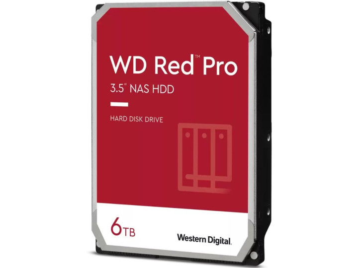 Жесткий диск WD Red Pro 6TB 3.5" SATA III HDD