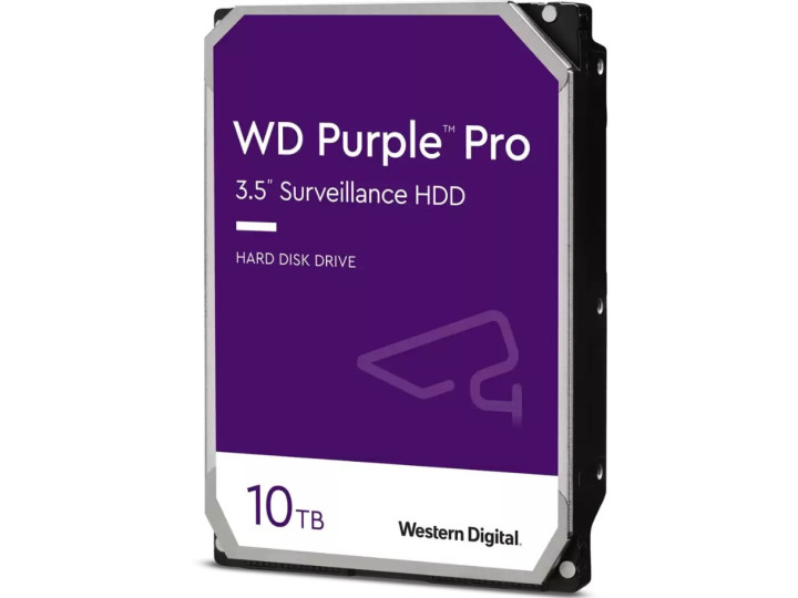 Жесткий диск WD Purple Pro Surveillance 10TB 3.5" SATA III HDD