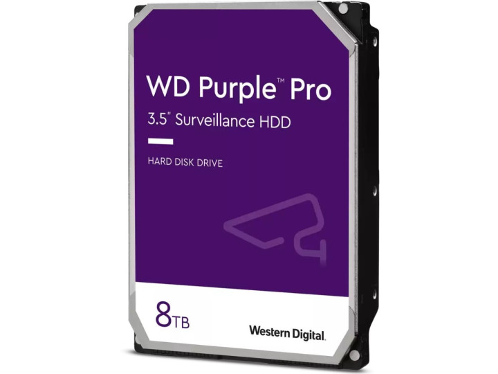 Жесткий диск WD Purple Pro Surveillance 8TB 3.5" SATA III HDD