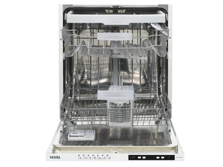 Встраиваемая посудомоечная машина Vestel VDWBI 602 E2, серебристый