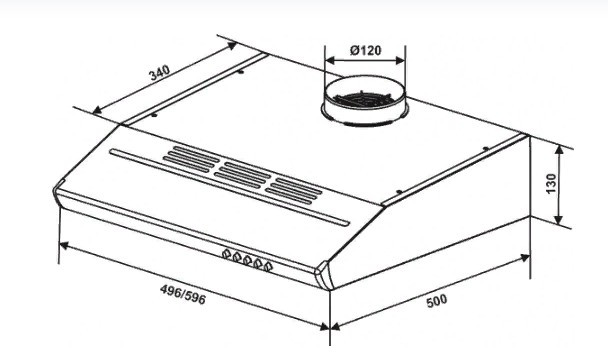 Вытяжка ELEYUS PBN H 09 110 60 BG (BONA H І 60 BG) бежевый Вытяжка ELEYUS PBN H 09 110 60 BG (BONA H І 60 BG) бежевый