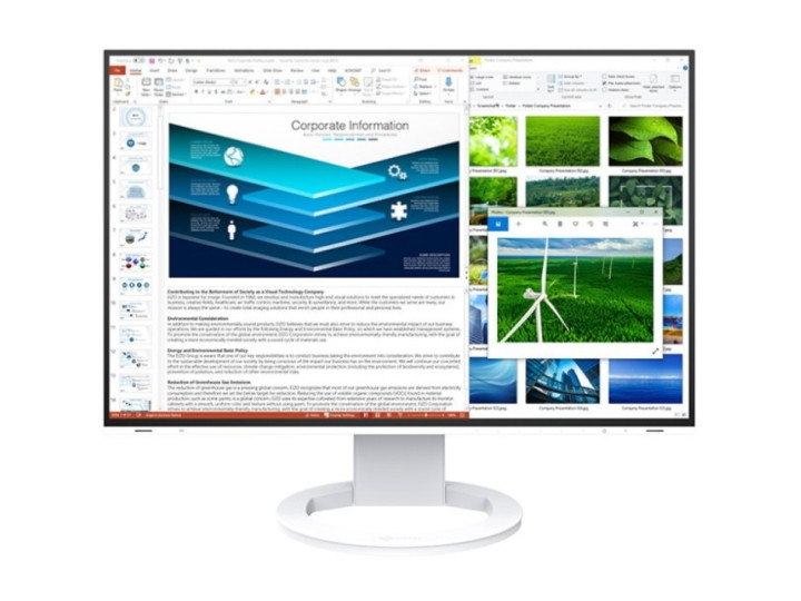 Монитор EIZO FlexScan EV2485-WT 24.1" 1920x1200px IPS