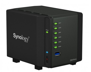 Сетевой накопитель SYNOLOGY DS419slim Сетевой накопитель SYNOLOGY DS419slim