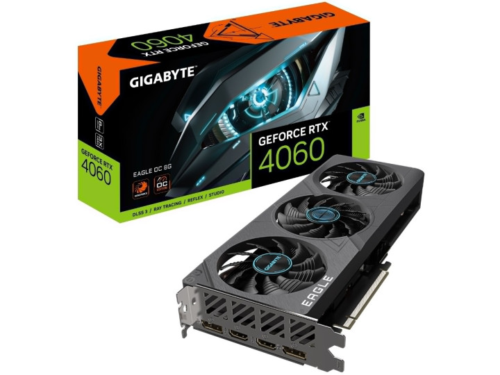 Видеокарта GIGABYTE GeForce RTX 4060 Eagle OC 8GB DLSS 3