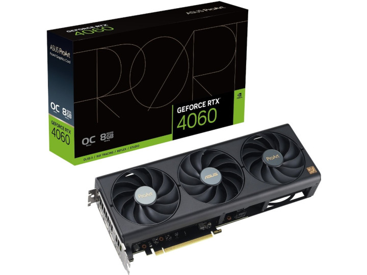 Видеокарта ASUS ProArt GeForce RTX 4060 OC Edition 8GB