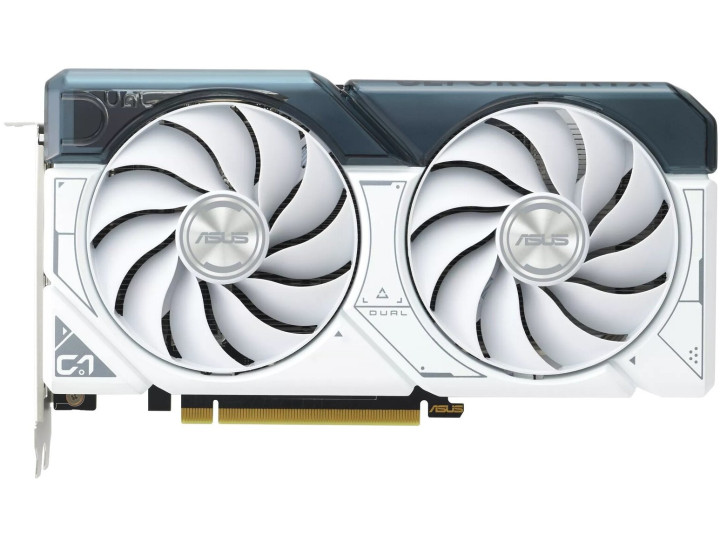 Видеокарта ASUS GeForce RTX 4060 Ti Dual White OC 8GB DLSS 3