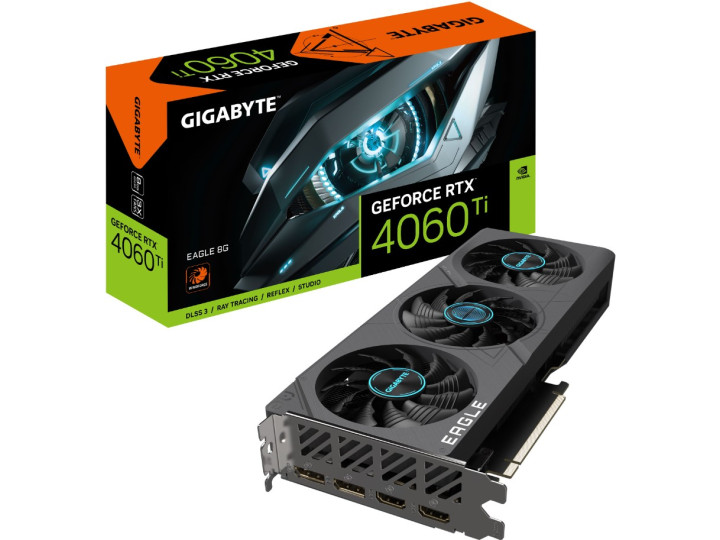 Видеокарта GIGABYTE GeForce RTX 4060 Ti Eagle 8GB DLSS 3