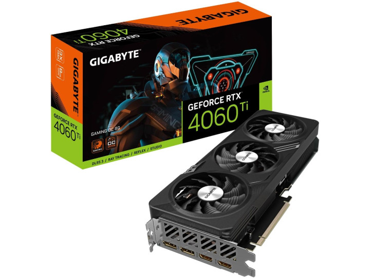 Видеокарта GIGABYTE GeForce RTX 4060 Ti Gaming OC 8GB DLSS 3