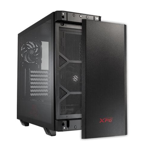 Корпус A-DATA [ XPG INVADER ] Black (без бп) ATX, Micro-ATX, Mini-ITX, Micro-ATX, Mini-ITX. Fan (optional) 9x 120, 1x 140. Высота кулера - 170 мм. Длина видеокарты - 400 мм. USB 3.0 x2 , Audio, HD Audio ( Mic & SW ), LED Control x1. Drive Bays: 2x 3.5, 2x
