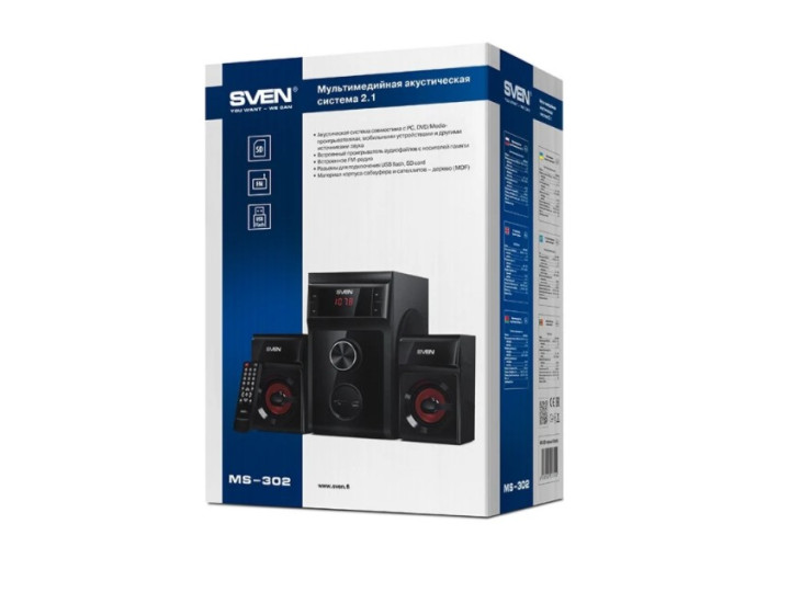 Компьютерная акустика SVEN MS-302 Компьютерная акустика SVEN MS-302