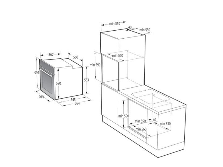 Духовой шкаф Gorenje BOS6737E20FBG Духовой шкаф Gorenje BOS6737E20FBG
