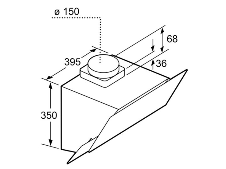 Вытяжка Bosch DWK 65AJ90R Вытяжка Bosch DWK 65AJ90R