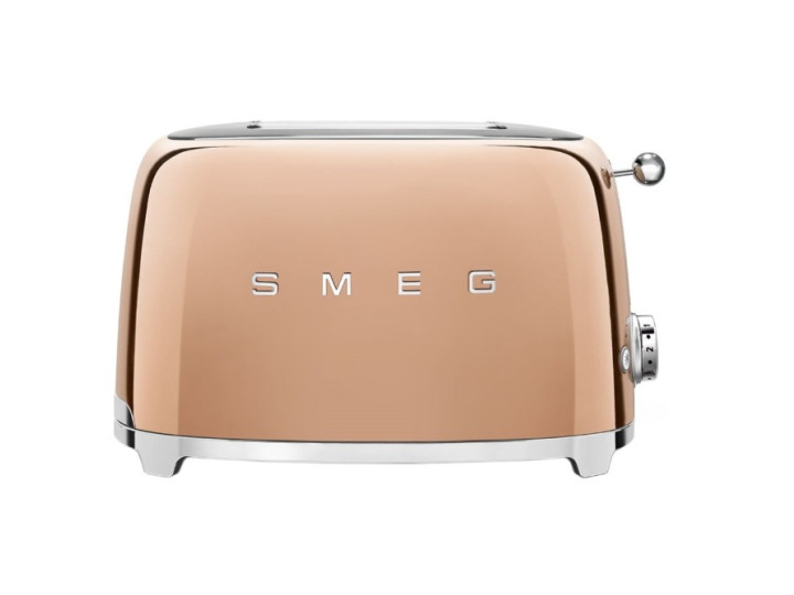 Тостер Smeg TSF01RGEU розовое золото Тостер Smeg TSF01RGEU розовое золото