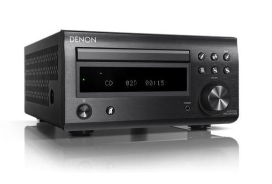 Музыкальный центр Denon D-M41DAB / RCD-M41DAB (black) + SC-M41 (cherry)