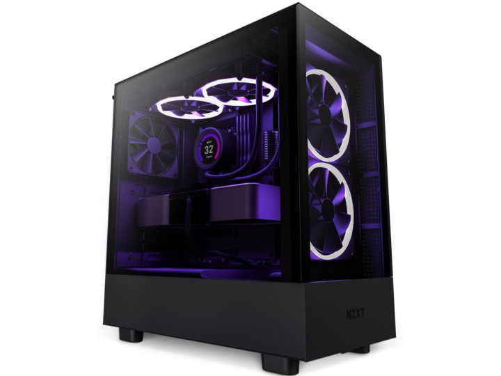 Корпус компьютерный NZXT H5 Elite черный