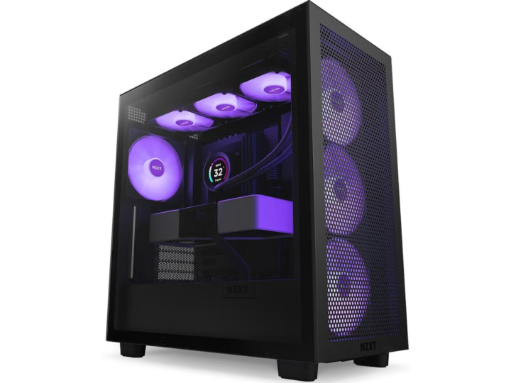 Корпус компьютерный NZXT H7 Flow RGB Черный