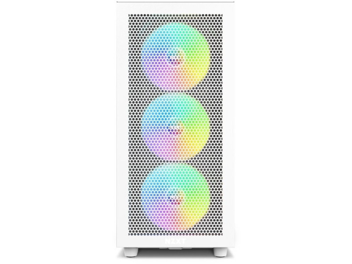 Корпус компьютерный NZXT H7 Flow RGB Белый