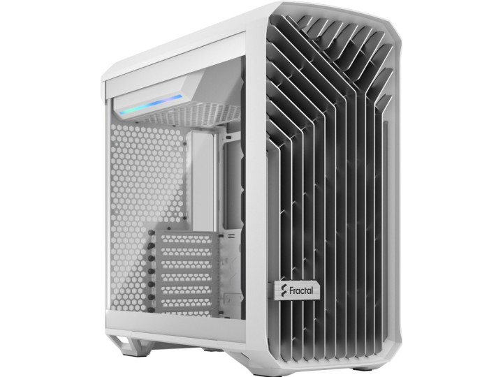 Корпус компьютерный FRACTAL DESIGN Torrent Compact TG Clear Tint Белый