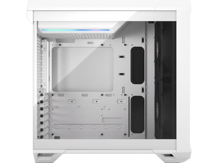 Корпус компьютерный FRACTAL DESIGN Torrent Compact TG Clear Tint Белый