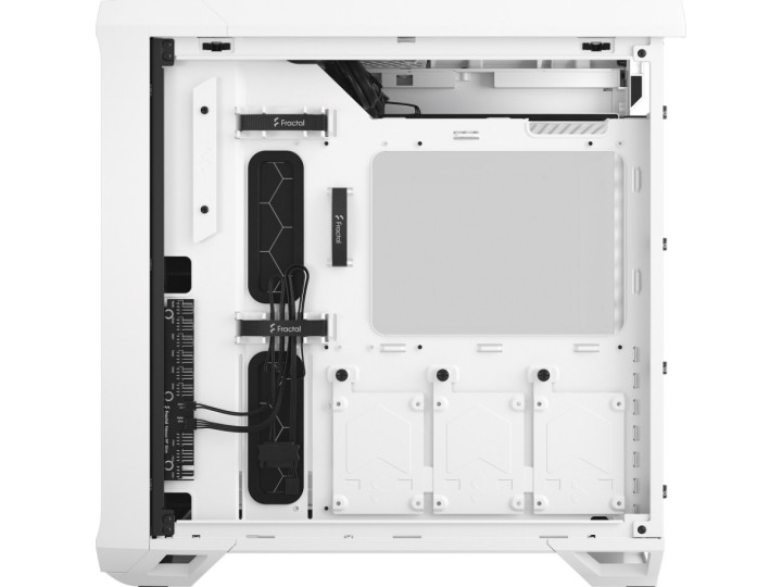 Корпус компьютерный FRACTAL DESIGN Torrent Compact TG Clear Tint Белый