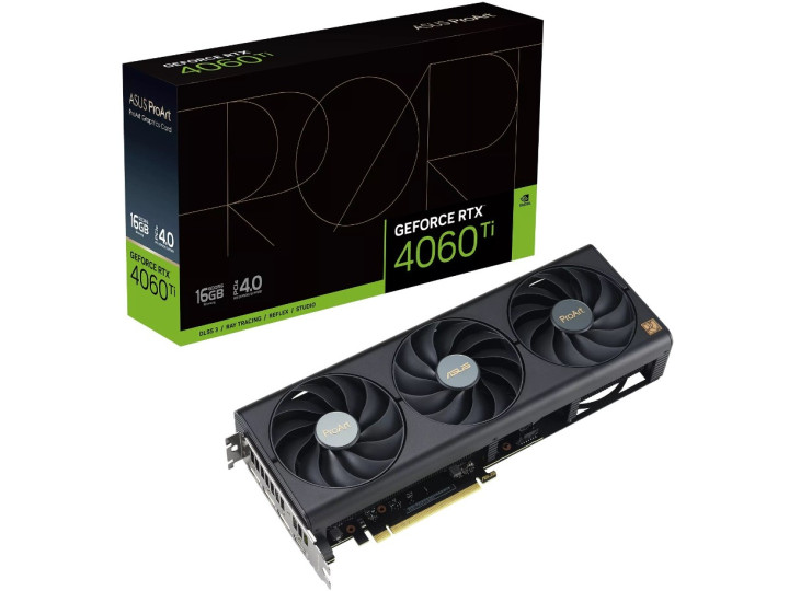 Видеокарта ASUS ProArt GeForce RTX 4060 Ti 16GB DLSS 3