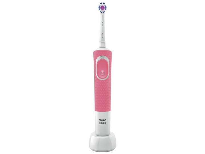 Зубная щетка Oral-B Vitality D100.413.1 3D White/Pink