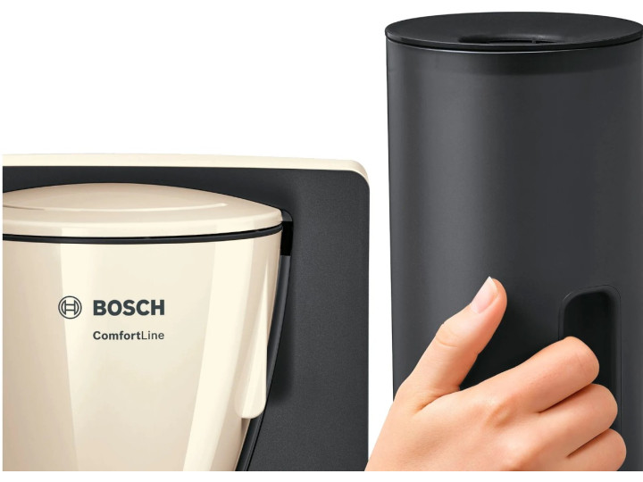 Кофеварка капельная Bosch TKA 6A047, бежевый/черный