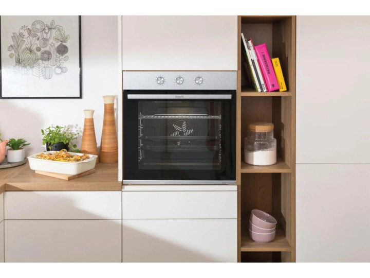 Электрический духовой шкаф Gorenje BO6727E03X, нержавеющая сталь