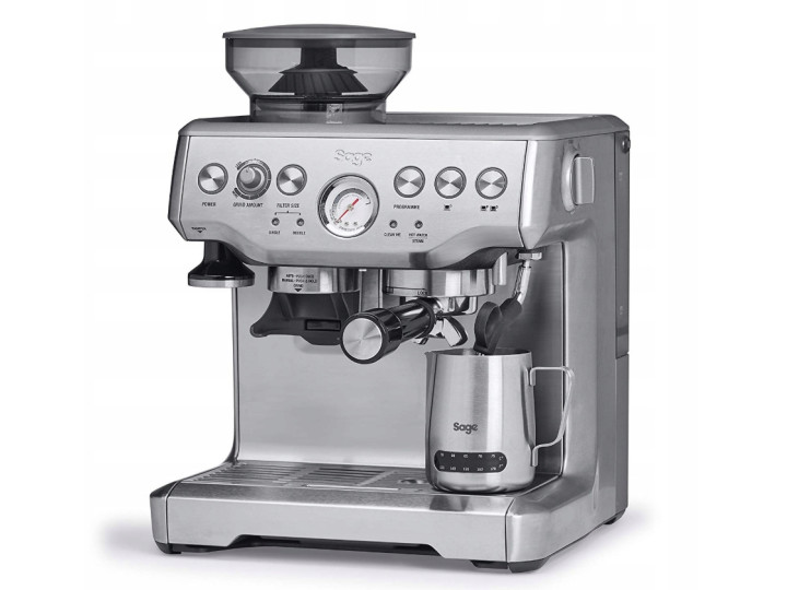 Кофемашина SAGE Barista Express SES875BSS, серебристый Кофемашина SAGE Barista Express SES875BSS, серебристый