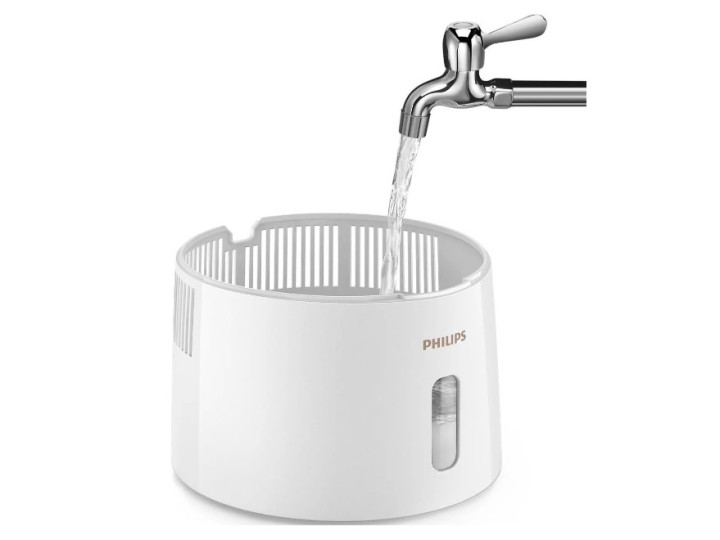 Увлажнитель воздуха Philips HU3916/10 (25 Вт, 45 м², объем 3 л, 300 мл/ч, гигростат, белый)