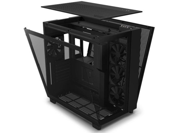 Корпус компьютерный NZXT H9 Flow черный