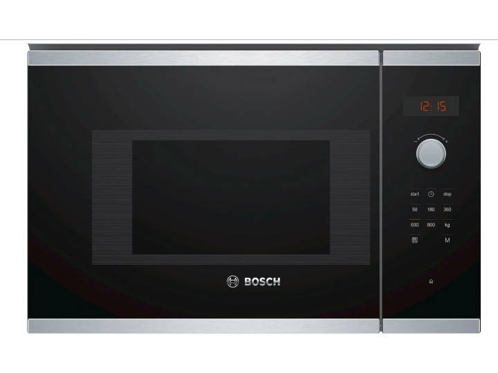 Микроволновая печь встраиваемая Bosch BFL523MS0, черный