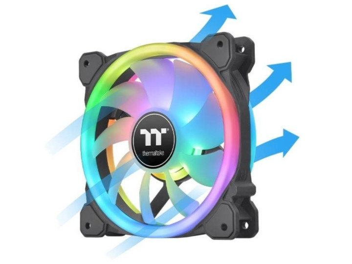 Комплект кулеров для корпуса Thermaltake Swafan 12 RGB Radiator Fan (3-Fan Pack) (CL-F137-PL12SW-A)