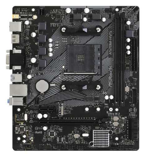 Материнская плата ASRock A520M-HVS Материнская плата ASRock A520M-HVS
