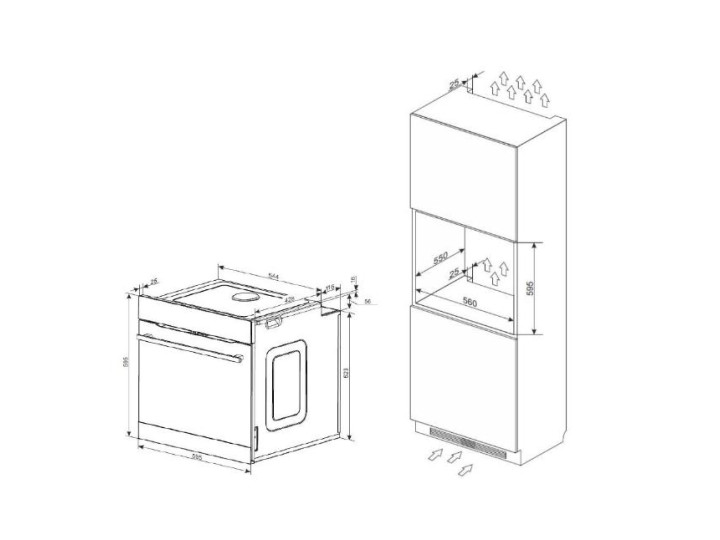 Духовой шкаф AMICA ED57689XA+ X-TYPE Openup Духовой шкаф AMICA ED57689XA+ X-TYPE Openup