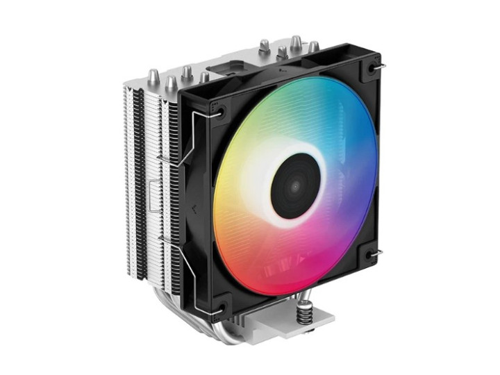 Кулер для процессора Deepcool AG400 LED, серебристый/черный/RGB