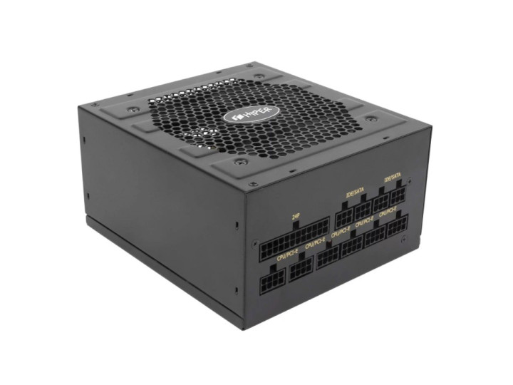 Блок питания 700W HIPER HPB-700FMK2, Active PFC, 80 PLUS Gold, ATX 2.31 Fan: 120mm гидравлический, 20+4 PIN: 1x, 4+4PIN: 1x, S-ATA: 6x, Molex 4х, (6+2) pin: 4х, модульный, сетевой кабель питания, комплект кабелей