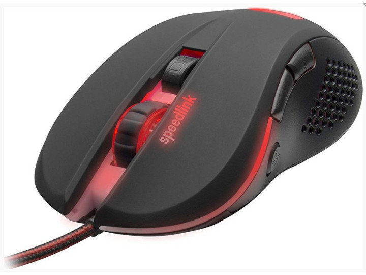 Мышь SPEEDLINK TORN Gaming Mouse, black-black